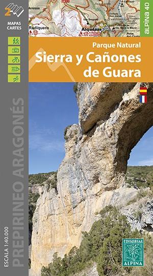 SIERRA Y CAÑONES DE GUARA 1:40.000 -ALPINA | 9788480909280 | Llibreria Online de Banyoles | Comprar llibres en català i castellà online