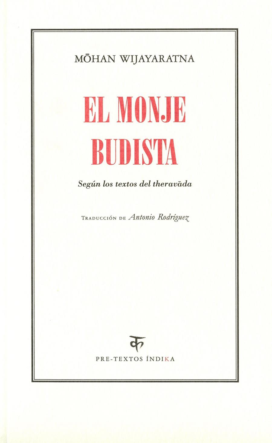 MONJE BUDISTA, EL | 9788492913510 | WIJAYARATNA,MOHAN | Llibreria Online de Banyoles | Comprar llibres en català i castellà online