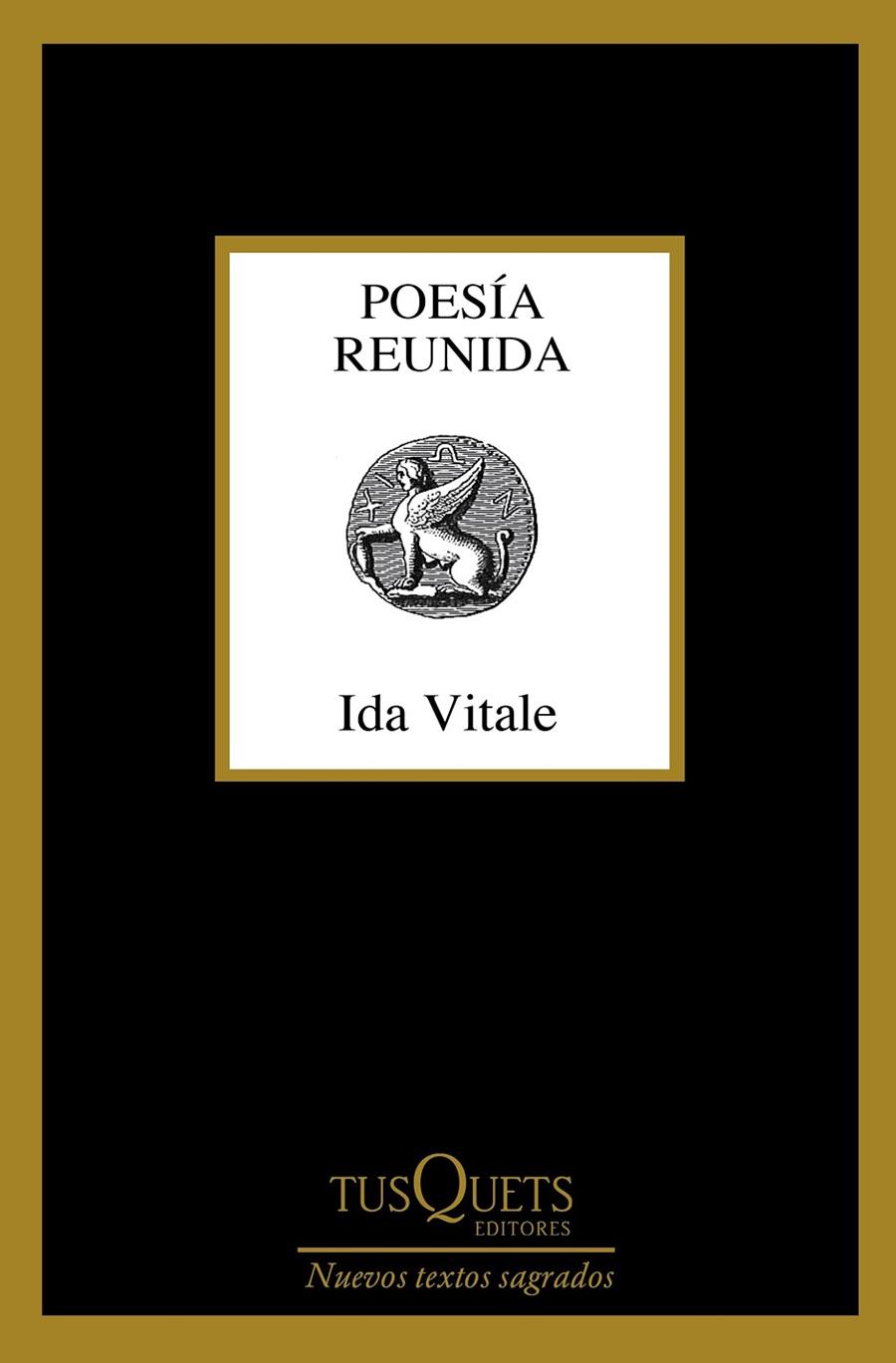 POESÍA REUNIDA | 9788490664179 | VITALE, IDA | Llibreria Online de Banyoles | Comprar llibres en català i castellà online