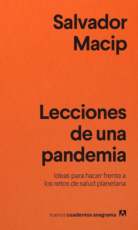 LECCIONES DE UNA PANDEMIA | 9788433916495 | MACIP, SALVADOR | Llibreria Online de Banyoles | Comprar llibres en català i castellà online