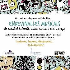 ENDEVINALLES MUSICALS | 9788494537219 | BOFARULL FIGUEROLA, ROSABEL | Llibreria Online de Banyoles | Comprar llibres en català i castellà online