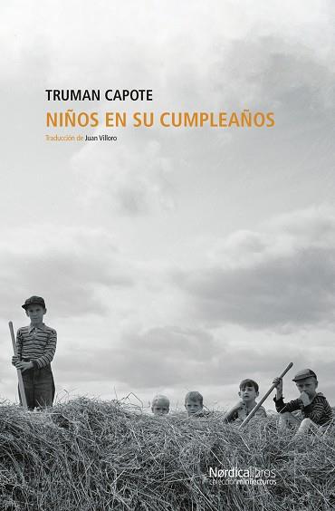 NIÑOS EN SU CUMPLEAÑOS | 9788419320377 | CAPOTE, TRUMAN | Llibreria Online de Banyoles | Comprar llibres en català i castellà online