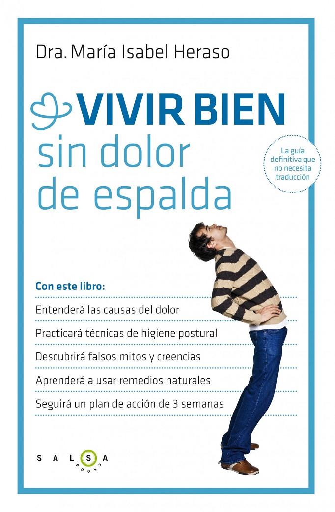 VIVIR BIEN SIN DOLOR DE ESPALDA | 9788415193456 | HERASO, MARÍA ISABEL  | Llibreria Online de Banyoles | Comprar llibres en català i castellà online