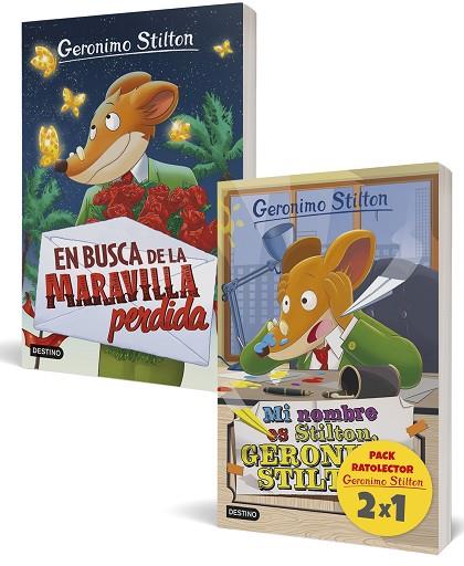 GERONIMO STILTON. PACK RATOLECTOR | 9788408214922 | STILTON, GERONIMO | Llibreria Online de Banyoles | Comprar llibres en català i castellà online