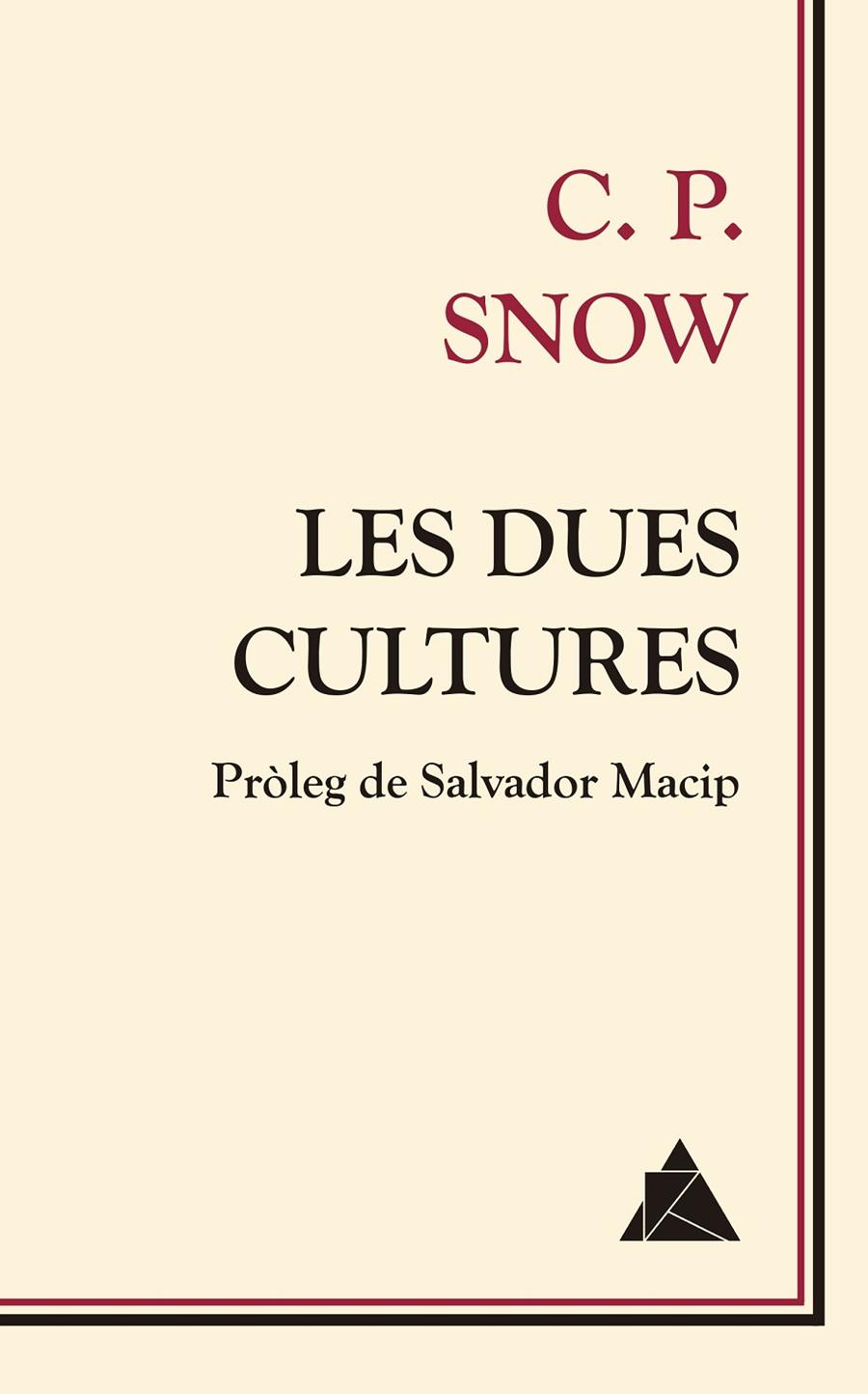 DUES CULTURES, LES | 9788416222568 | SNOW, C. P. | Llibreria Online de Banyoles | Comprar llibres en català i castellà online