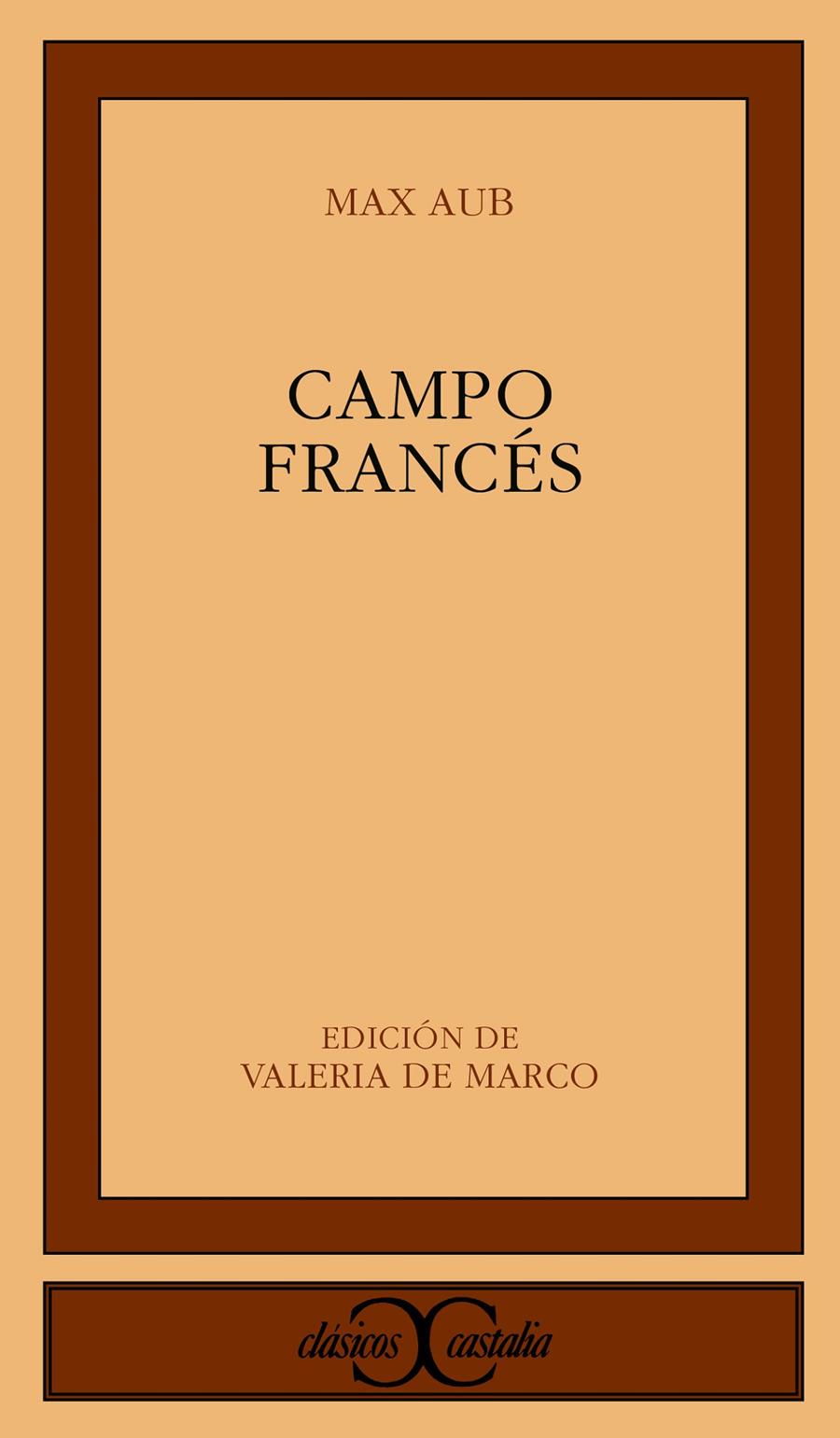 CAMPO FRANCES -C.C.293 | 9788497402439 | AUB, MAX | Llibreria Online de Banyoles | Comprar llibres en català i castellà online