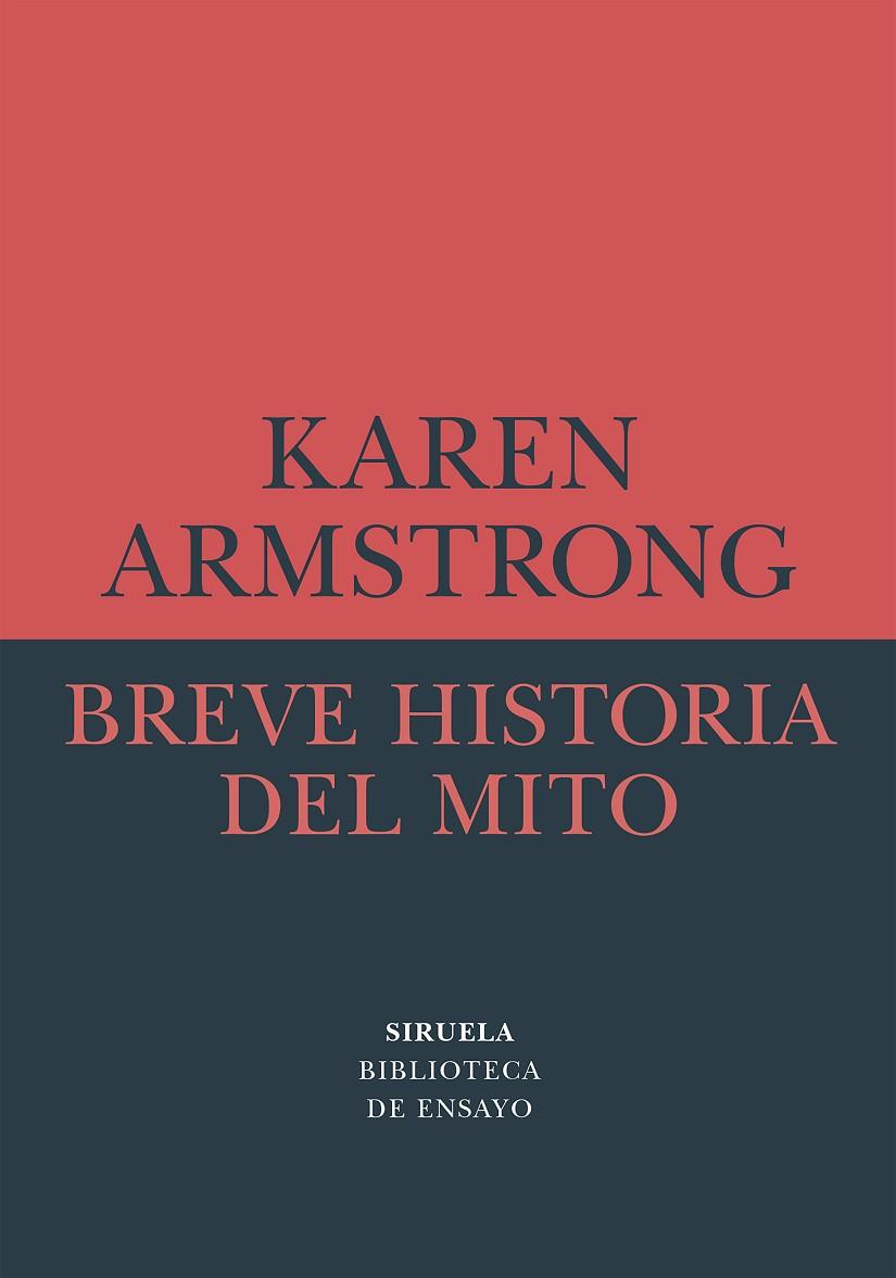 BREVE HISTORIA DEL MITO | 9788418245985 | ARMSTRONG, KAREN | Llibreria Online de Banyoles | Comprar llibres en català i castellà online