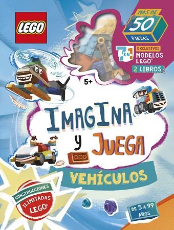 LEGO ICONIC. IMAGINA Y JUEGA. VEHÍCULOS | 9788408252993 | LEGO | Llibreria Online de Banyoles | Comprar llibres en català i castellà online