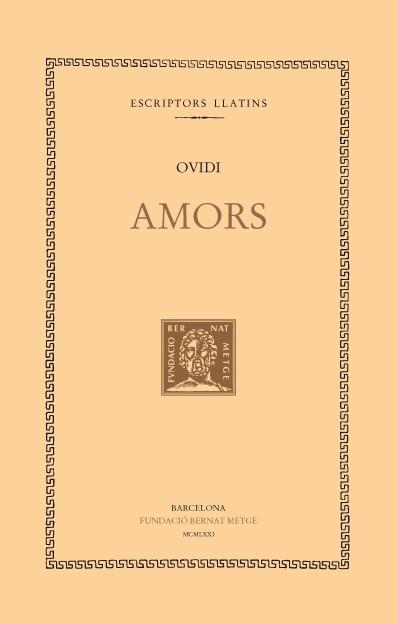 AMORS | 9788472259690 | OVIDI | Llibreria Online de Banyoles | Comprar llibres en català i castellà online