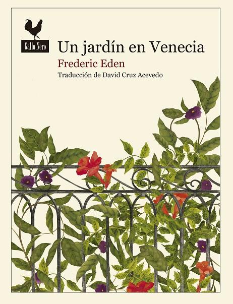 UN JARDÍN EN VENECIA | 9788416529667 | EDEN, FREDERIC | Llibreria Online de Banyoles | Comprar llibres en català i castellà online