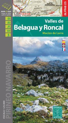 VALLES DE BELAGUA Y RONCAL. MACIZO DE LARRA 1:25.000 | 9788480906678 | Llibreria Online de Banyoles | Comprar llibres en català i castellà online