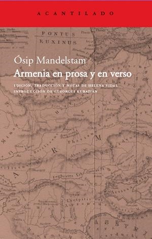 ARMENIA EN PROSA Y VERSO | 9788415277361 | MANDELSTAM, ÓSIP | Llibreria L'Altell - Llibreria Online de Banyoles | Comprar llibres en català i castellà online - Llibreria de Girona