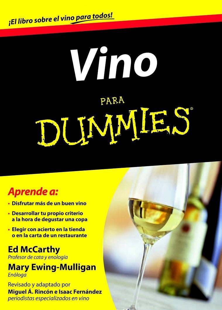 VINO PARA DUMIES | 9788432921490 | MARY EWING-MULLIGAN | Llibreria L'Altell - Llibreria Online de Banyoles | Comprar llibres en català i castellà online - Llibreria de Girona