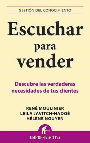 ESCUCHAR PARA VENDER | 9788492452828 | MOULINIER,RENE | Llibreria L'Altell - Llibreria Online de Banyoles | Comprar llibres en català i castellà online - Llibreria de Girona