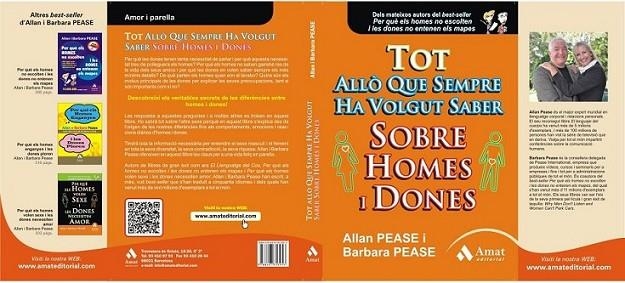 TOT ALLÒ QUE SEMPRE HA VOLGUT SABER SOBRE HOMES I DONES | 9788497353953 | PEASE, ALLAN/PEASE, BARBARA | Llibreria L'Altell - Llibreria Online de Banyoles | Comprar llibres en català i castellà online - Llibreria de Girona