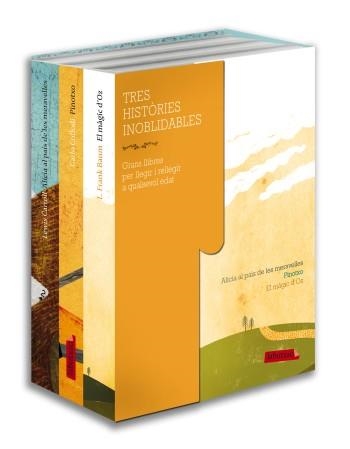 TRES HISTÒRIES INOBLIDABLES. GRANS LLIBRES PER LLEGIR I RELL | 9788499304038 | VV.AA. | Llibreria L'Altell - Llibreria Online de Banyoles | Comprar llibres en català i castellà online - Llibreria de Girona