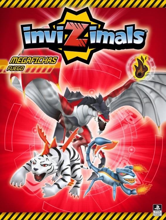 INVIZIMALS MEGAFICHAS FUEGO | 9788401905872 | AA.VV | Llibreria L'Altell - Llibreria Online de Banyoles | Comprar llibres en català i castellà online - Llibreria de Girona