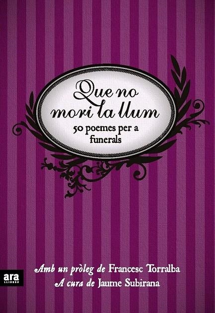 QUE NO MORI LA LLUM | 9788492552818 | SUBIRANA ORTÍN, JAUME | Llibreria Online de Banyoles | Comprar llibres en català i castellà online