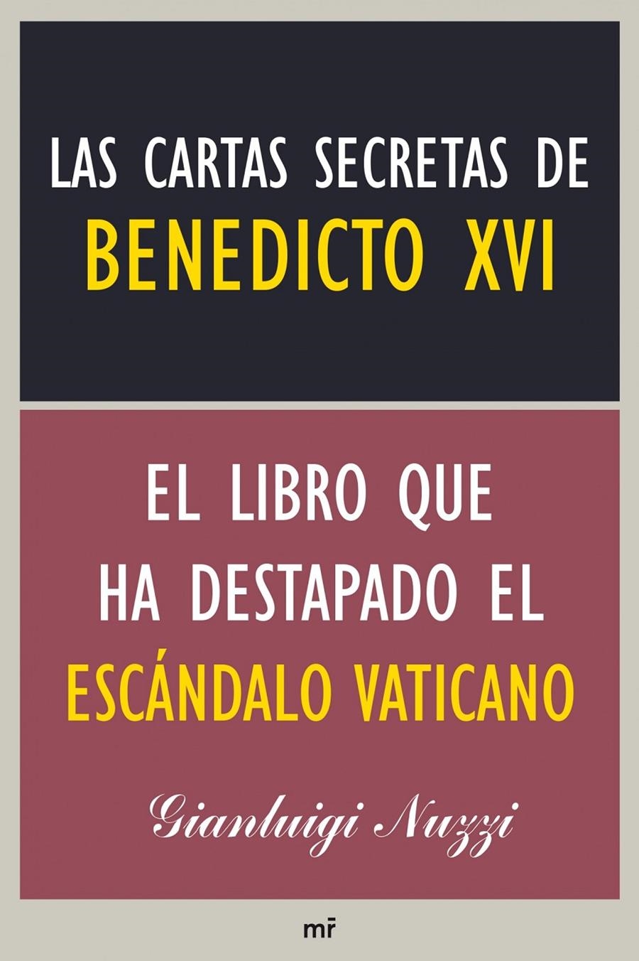 CARTAS SECRETAS DE BENEDICTO XVI, LAS | 9788427039223 | NUZZI, GIANLUIGI  | Llibreria L'Altell - Llibreria Online de Banyoles | Comprar llibres en català i castellà online - Llibreria de Girona