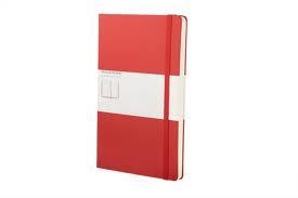 RED LARGE PLAIN NOTEBOOK -MOLESKINE | 9788862930062 | * | Llibreria L'Altell - Llibreria Online de Banyoles | Comprar llibres en català i castellà online - Llibreria de Girona