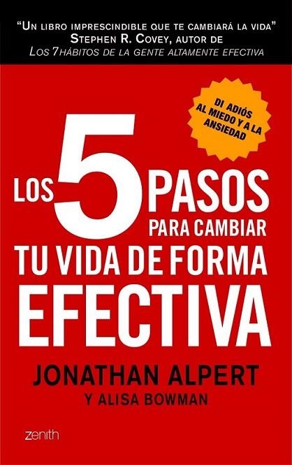 5 PASOS PARA CAMBIAR TU VIDA DE FORMA EFECTIVA, LOS | 9788408008361 | ALPERT, JONATHAN  / BOWMAN, ALISA  | Llibreria L'Altell - Llibreria Online de Banyoles | Comprar llibres en català i castellà online - Llibreria de Girona