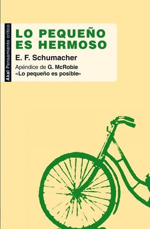 LO PEQUEÑO ES HERMOSO | 9788446032175 | FRIEDRICH SCHUMACHER, ERNST | Llibreria Online de Banyoles | Comprar llibres en català i castellà online