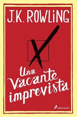 UNA VACANTE IMPREVISTA | 9788498384925 | ROWLING, J. K. | Llibreria Online de Banyoles | Comprar llibres en català i castellà online