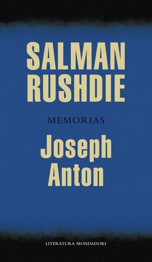 JOSEPH ANTON | 9788439725855 | RUSHDIE,SALMAN | Llibreria Online de Banyoles | Comprar llibres en català i castellà online