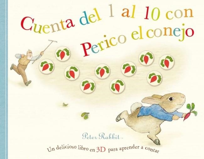 CUENTA DEL 1 AL 10 CON PERICO EL CONEJO | 9788448832285 | POTTER, BEATRIX | Llibreria L'Altell - Llibreria Online de Banyoles | Comprar llibres en català i castellà online - Llibreria de Girona