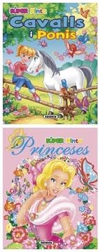 SUPER PINTA CAVALLS I PONIS / PRINCESES | 9788467717655 | A.A.V.V. | Llibreria Online de Banyoles | Comprar llibres en català i castellà online