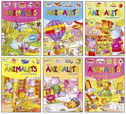 ANIMALETS AMB ADHESIUS (DIVERSOS TITOLS) | 9788430562954 | AA.VV. | Llibreria Online de Banyoles | Comprar llibres en català i castellà online