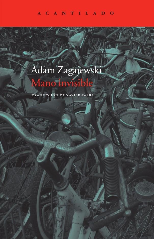 MANO INVISIBLE | 9788415277538 | ZAGAJEWSKI, ADAM | Llibreria Online de Banyoles | Comprar llibres en català i castellà online
