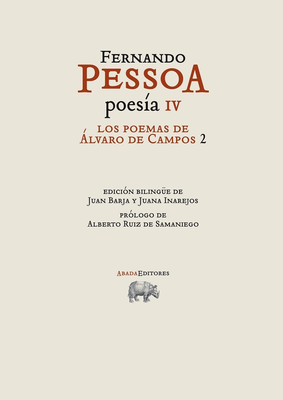POEMAS DE ÁLVARO DE CAMPOS 2, LOS | 9788415289609 | PESSOA, FERNANDO | Llibreria L'Altell - Llibreria Online de Banyoles | Comprar llibres en català i castellà online - Llibreria de Girona
