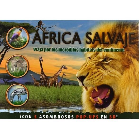 ASOMBROSOS 3D AFRICA SALVAJE | 9788415430179 | TAYLOR, BARBARA | Llibreria L'Altell - Llibreria Online de Banyoles | Comprar llibres en català i castellà online - Llibreria de Girona