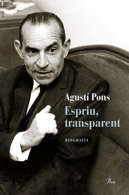 ESPRIU, TRANSPARENT | 9788475883434 | PONS AGUSTÍ  | Llibreria L'Altell - Llibreria Online de Banyoles | Comprar llibres en català i castellà online - Llibreria de Girona