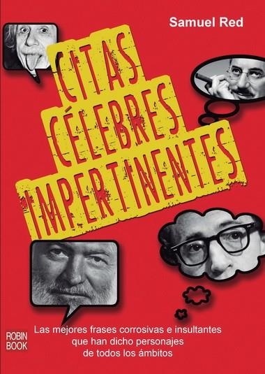 CITAS CELEBRES IMPERTINENTES | 9788499173061 | RED, SAMUEL | Llibreria L'Altell - Llibreria Online de Banyoles | Comprar llibres en català i castellà online - Llibreria de Girona