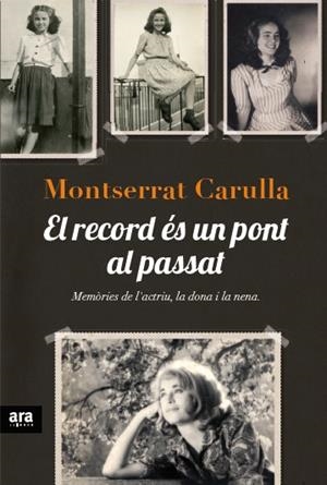 RECORD ES UN PONT AL PASSAT EL | 9788415642138 | CARULLA MONTSERRAT | Llibreria L'Altell - Llibreria Online de Banyoles | Comprar llibres en català i castellà online - Llibreria de Girona