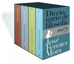 DICCIONARIO DE FILOSOFÍA (ESTUCHE) | 9788434405400 | JOSÉ FERRATER MORA | Llibreria L'Altell - Llibreria Online de Banyoles | Comprar llibres en català i castellà online - Llibreria de Girona