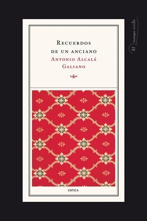 RECUERDOS DE UN ANACIANO | 9788498920017 | ALCALÁ GALIANO , ANTONIO | Llibreria L'Altell - Llibreria Online de Banyoles | Comprar llibres en català i castellà online - Llibreria de Girona