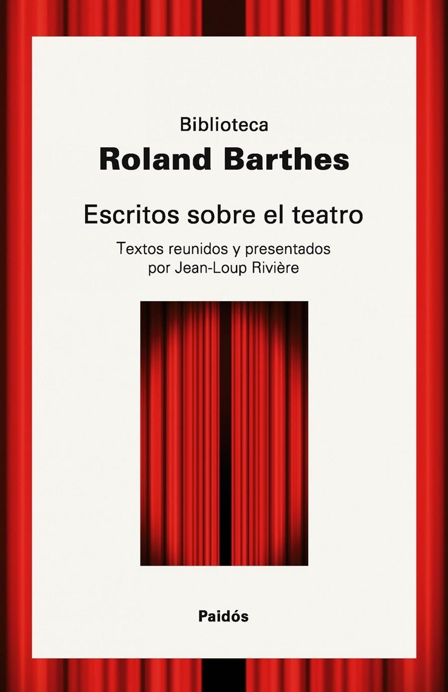 ESCRITOS SOBRE EL TEATRO | 9788449322891 | BARTHES, ROLAND | Llibreria L'Altell - Llibreria Online de Banyoles | Comprar llibres en català i castellà online - Llibreria de Girona