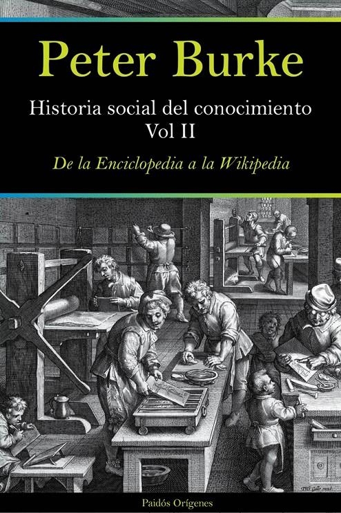 HISTORIA SOCIAL DEL CONOCIMIENTO. VOL II | 9788449327490 | BURKE, PETER  | Llibreria L'Altell - Llibreria Online de Banyoles | Comprar llibres en català i castellà online - Llibreria de Girona