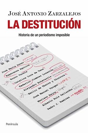 DESTITUCIÓN LA | 9788499420103 | ZARZALEJOS , JOSÉ ANTONIO | Llibreria L'Altell - Llibreria Online de Banyoles | Comprar llibres en català i castellà online - Llibreria de Girona