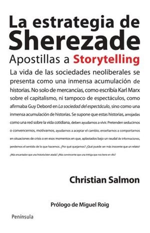 ESTRATEGIA DE SHEREZADE, LA | 9788499421209 | SALMON, CHRISTIAN | Llibreria Online de Banyoles | Comprar llibres en català i castellà online