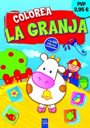 COLOREA LA GRANJA. VACA | 9788408036630 | YOYO | Llibreria L'Altell - Llibreria Online de Banyoles | Comprar llibres en català i castellà online - Llibreria de Girona