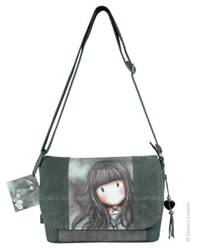 BOLSO BANDOLERA GORJUSS GRIS | 5018997512067 | Llibreria L'Altell - Llibreria Online de Banyoles | Comprar llibres en català i castellà online - Llibreria de Girona