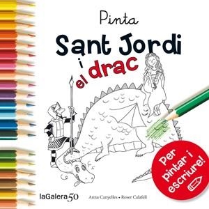 PINTA SANT JORDI I EL DRAC | 9788424647513 | CANYELLES, ANNA | Llibreria Online de Banyoles | Comprar llibres en català i castellà online