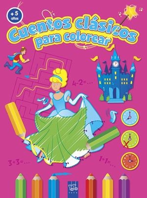 CUENTOS CLÁSICOS PARA COLOREAR | 9788408037200 | YOYO | Llibreria L'Altell - Llibreria Online de Banyoles | Comprar llibres en català i castellà online - Llibreria de Girona