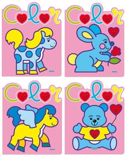 LOVE COLOR (4 TÍTULOS) | 9788467702286 | Llibreria Online de Banyoles | Comprar llibres en català i castellà online