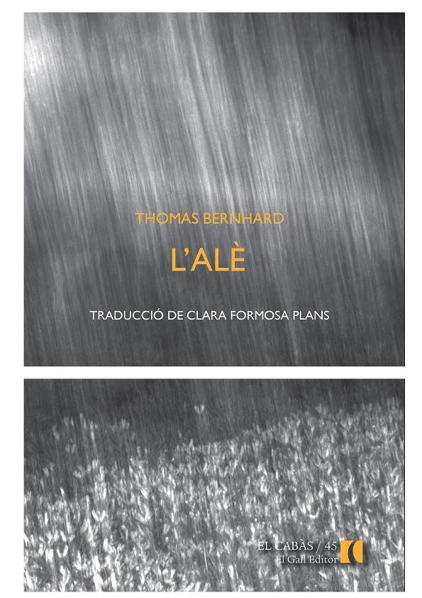 ALÈ L' | 9788492574865 | BERNHARD, THOMAS | Llibreria Online de Banyoles | Comprar llibres en català i castellà online