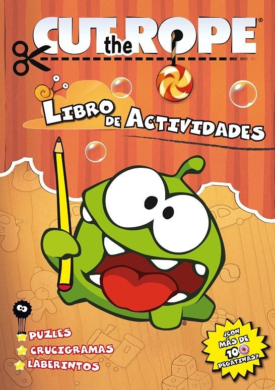 CUT THE ROPE. LAS AVENTURAS DE OM NOM Y SPIDER | 9788437281155 | VARIOS AUTORES | Llibreria L'Altell - Llibreria Online de Banyoles | Comprar llibres en català i castellà online - Llibreria de Girona